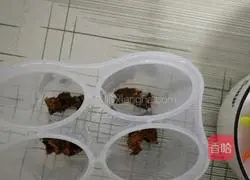 Illustration of how to make plum brown sugar popsicles 6