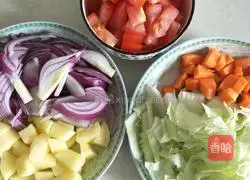 Vegetarian borscht recipe illustration 1