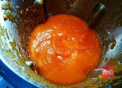 Illustration of how to make papaya milk 3