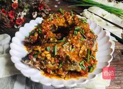 Illustration of how to make crispy fish with chopped pepper 12