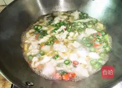 Illustration of how to make rattan pepper fish (basa fish version) 13