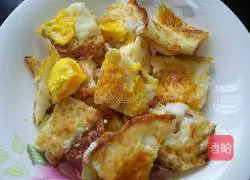 Illustration of how to make stir-fried poached eggs 5