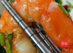 Illustration of boiled shrimp 3