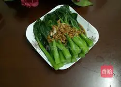 Illustration of how to make boiled Cantonese cabbage 9