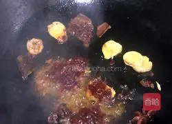 Illustration of how to make braised mutton 6