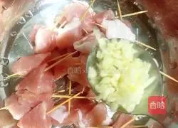 (Afternoon tea) Illustration of how to make fragrant toothpick meat 5