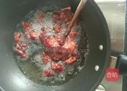 Illustration of how to make fried sweet and sour pork ribs 8