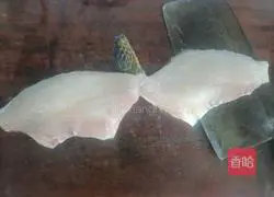 Illustration of how to make squirrel mandarin fish 4