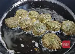 Illustration of how to make fennel meatballs 8