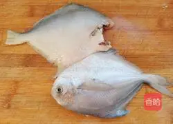 The freshness of fish and rice~Illustration of how to make pomfret rice 2