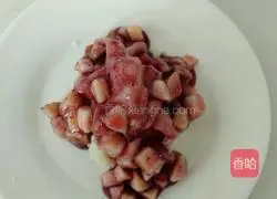 Illustration of how to make apple-flavored blueberry mashed potatoes 6