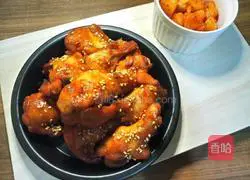 Illustration of how to make grilled chicken legs with Korean spicy sauce 4