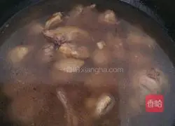 Illustration of braised duck meat in sauce 5