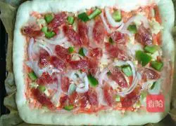 Illustration of how to make shrimp pizza 8