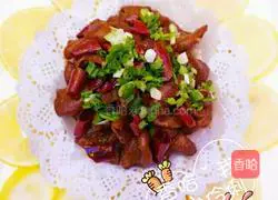 Nine-turn large intestine recipe illustration 8