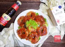 Illustration of how to make colorful shrimp rings 19