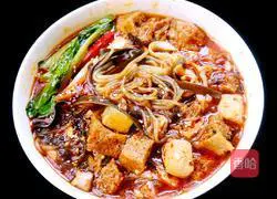 Illustration of how to make red oil spicy hotpot 14