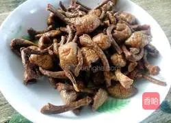 Chicken Illustration of how to cook mushrooms 1