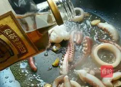 Illustration of how to make pasta (fresh squid noodles) 8