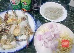 Heart-warming Swimming Crab Vermicelli Pot Recipe Illustration 1