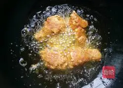 Illustration of how to make fried chicken wings 9