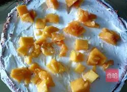 Mango Cream Cake Recipe Illustration 5