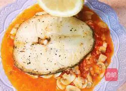 Illustration of how to make cod with lemon and tomato sauce 19
