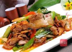 Authentic twice-cooked pork.Recipe 2