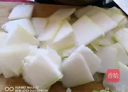 Illustration of how to make fried winter melon with shrimps 2