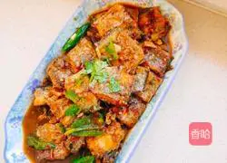 Illustration of braised hairtail fish 8