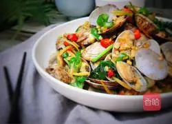 Illustration of how to make spicy fried clams 14