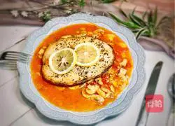 Illustration of how to make cod with lemon and tomato sauce 20