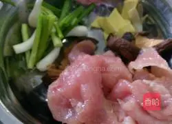 Illustration of braised eel and yuba 2