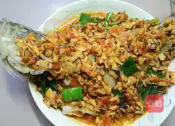 Illustration of how to make steamed sea bass 7