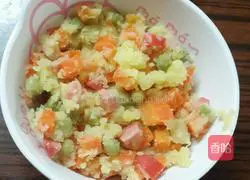 Nutritious low-fat potato salad recipe 8