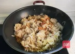 # Northeast# Big bone stewed pickled cabbage recipe 10