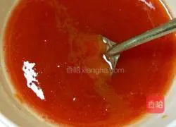 Illustration of how to make pineapple sweet and sour meat 6