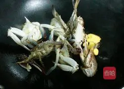 Illustration of swimming crab recipes 3