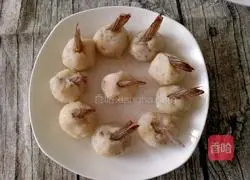 Golden Cheese Shrimp Balls (Oven Version) Recipe Illustration 17