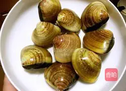 Illustration of how to make scallop seafood porridge 2