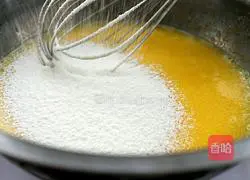 Yellow peach cream cake roll recipe 4