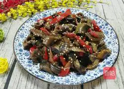 Illustration of braised eel 8