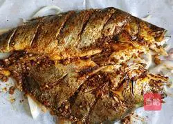 Garlic Grilled Bass Recipe Illustration 11