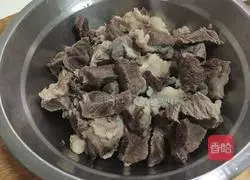 Illustration of how to cook beef tendons with potatoes 4