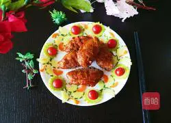 Illustration of how to make spicy chicken wings 11