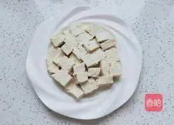 Illustration of how to make luncheon meat and steamed tofu 2