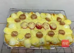 Illustration of how to make wavy pizza 21