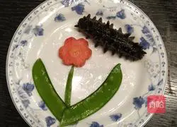 Illustration of how to make sea cucumber in abalone juice 12