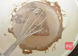 Chocolate Mousse (eight inches) Illustration of how to do it 10