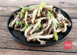 Illustration of how to make fried meat with crab-flavored mushrooms 19